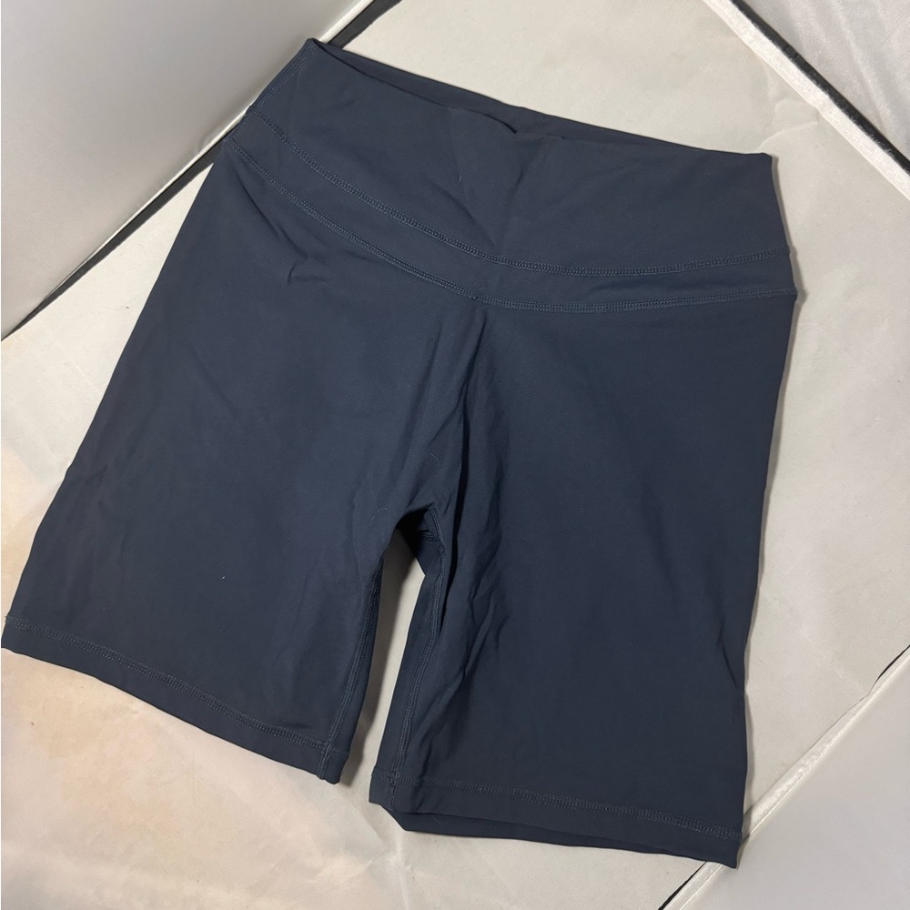 Oner Unified High Waisted Shorts - Oil Blue